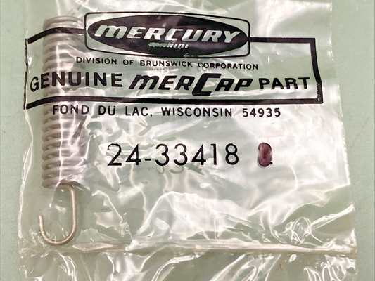 NEW GENUINE MERCURY 24-33418 SPRING