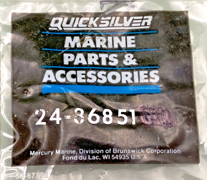 QTY 2 NEW GENUINE MERCURY 24-86851 SPRING