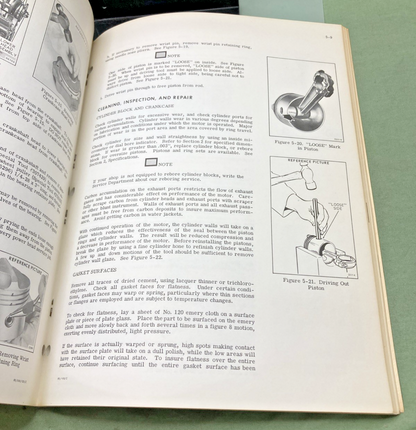 NEW GENUINE EVINRUDE 4821 STARFLITE 100 HP SERVICE MANUAL 1972