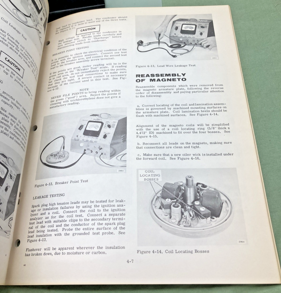 NEW GENUINE EVINRUDE 4746 FISHERMAN 6 HP SERVICE MANUAL 1971