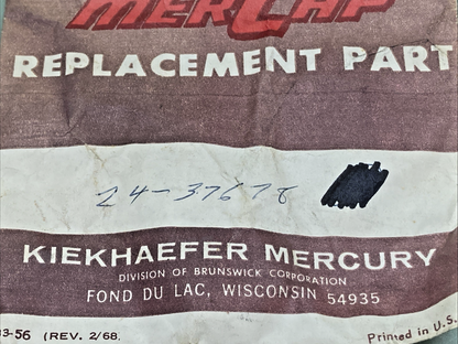 NEW GENUINE MERCURY 24-37678 SPRING