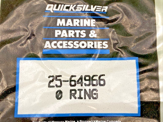 QTY 2 NEW GENUINE MERCURY 25-64966 O RING