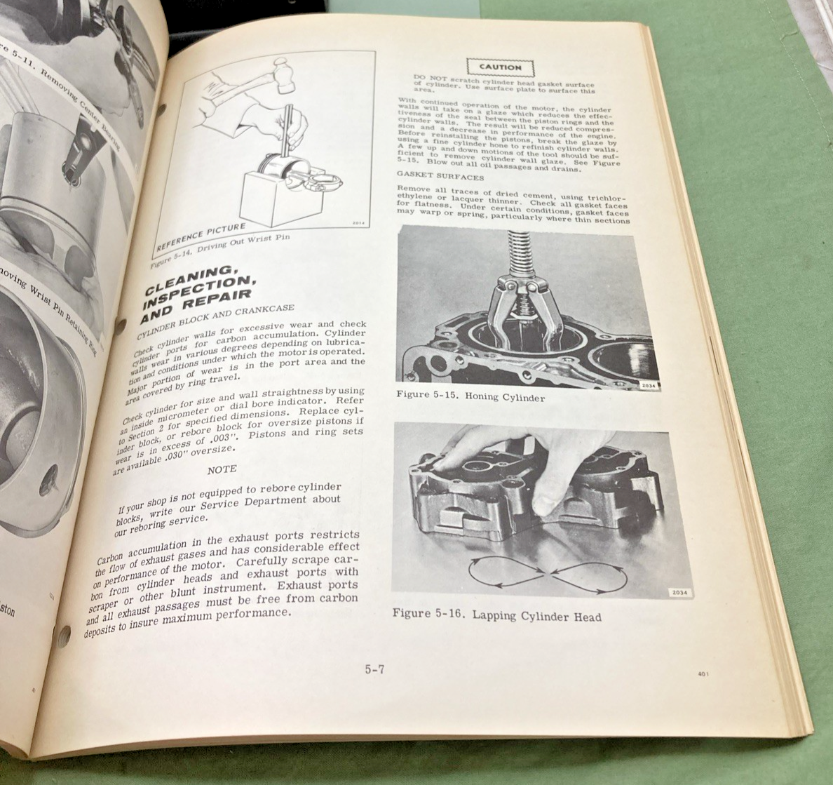 NEW GENUINE EVINRUDE 4750 SKI-TWIN/ELECTRIC 40 HP SERVICE MANUAL 1971
