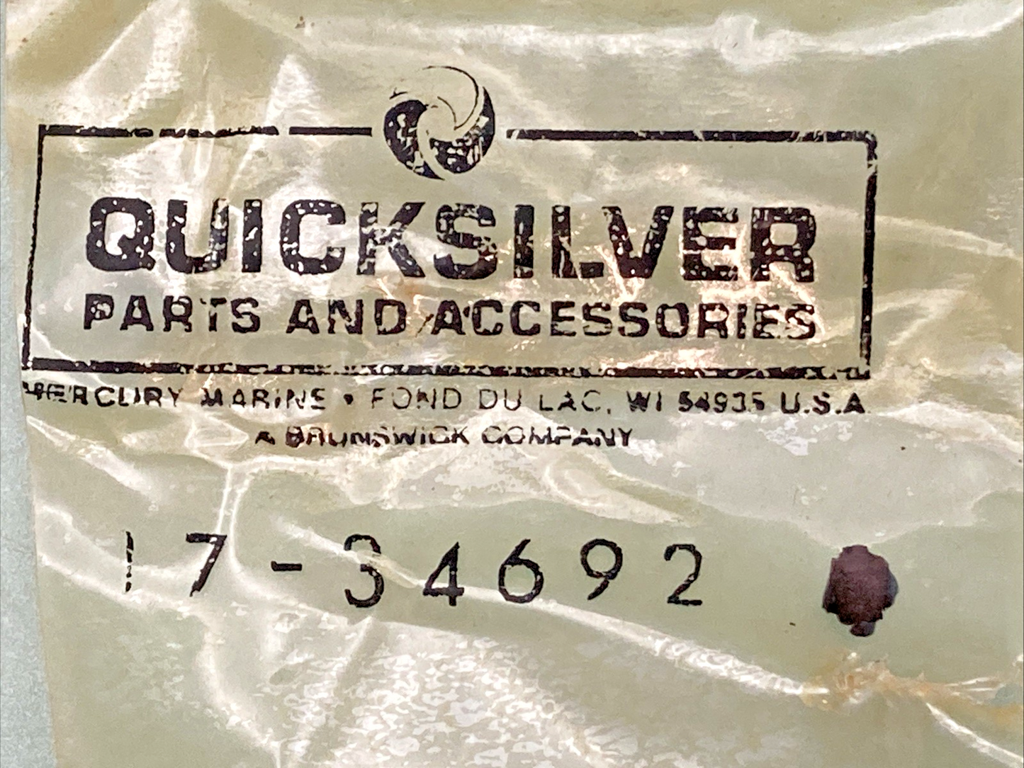 QTY 5 NEW GENUINE MERCURY 17-34692 PIN