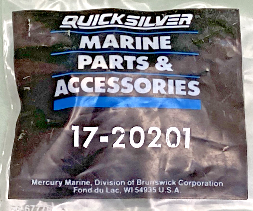 QTY 2 NEW GENUINE MERCURY 17-20201 Dowell Pin