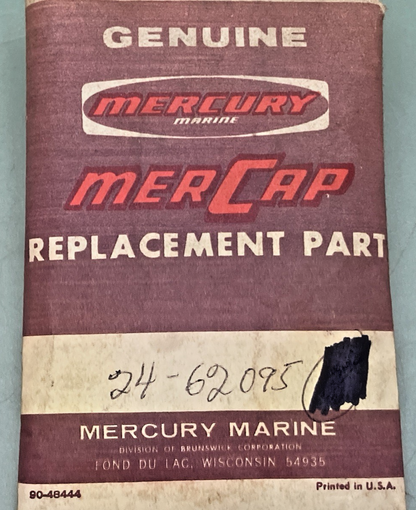 QTY 2 NEW GENUINE MERCURY 24-62095 SPRING