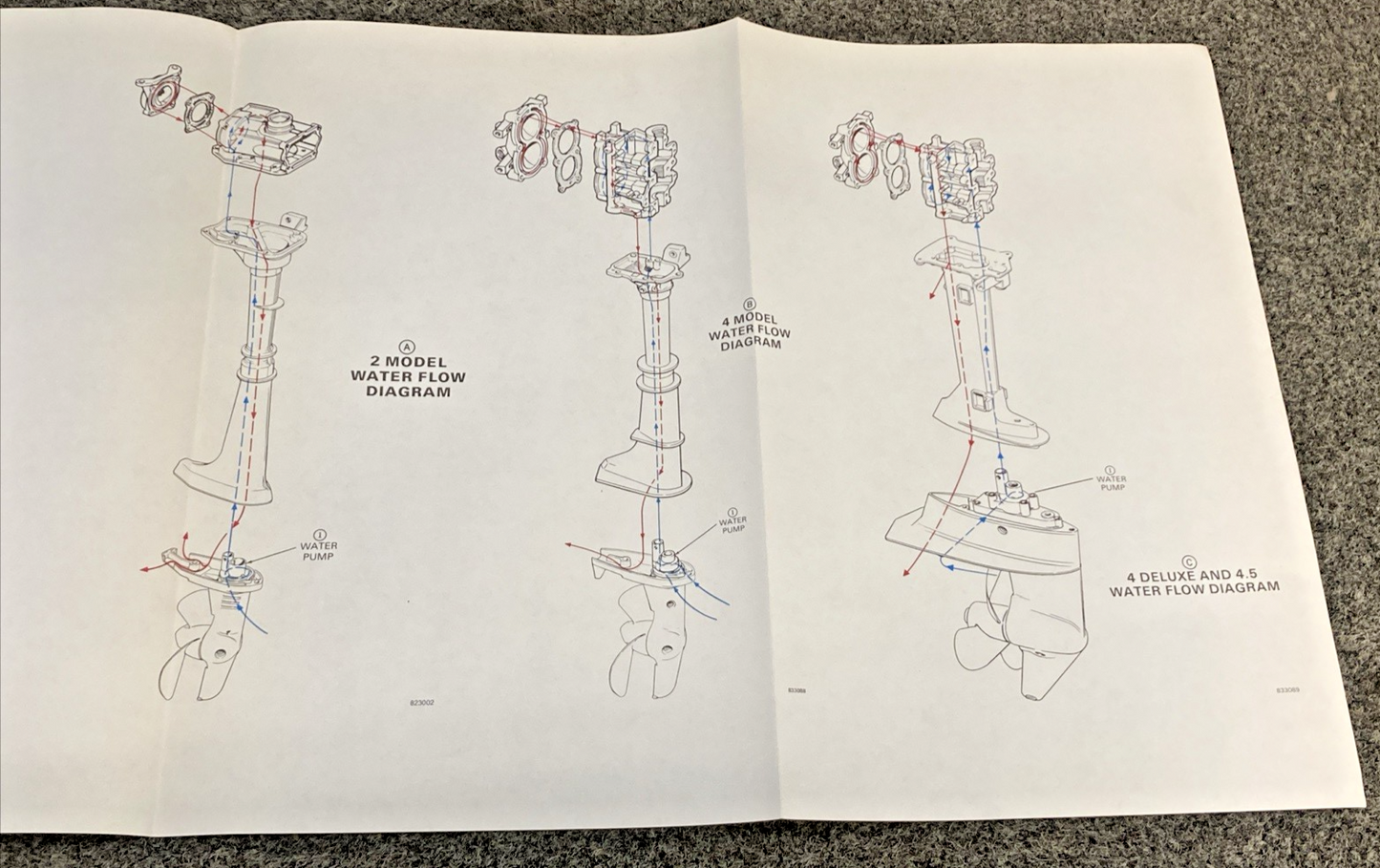 NEW REPLACES EVINRUDE JOHNSON 507508 WIRING DIAGRAM SECTION
