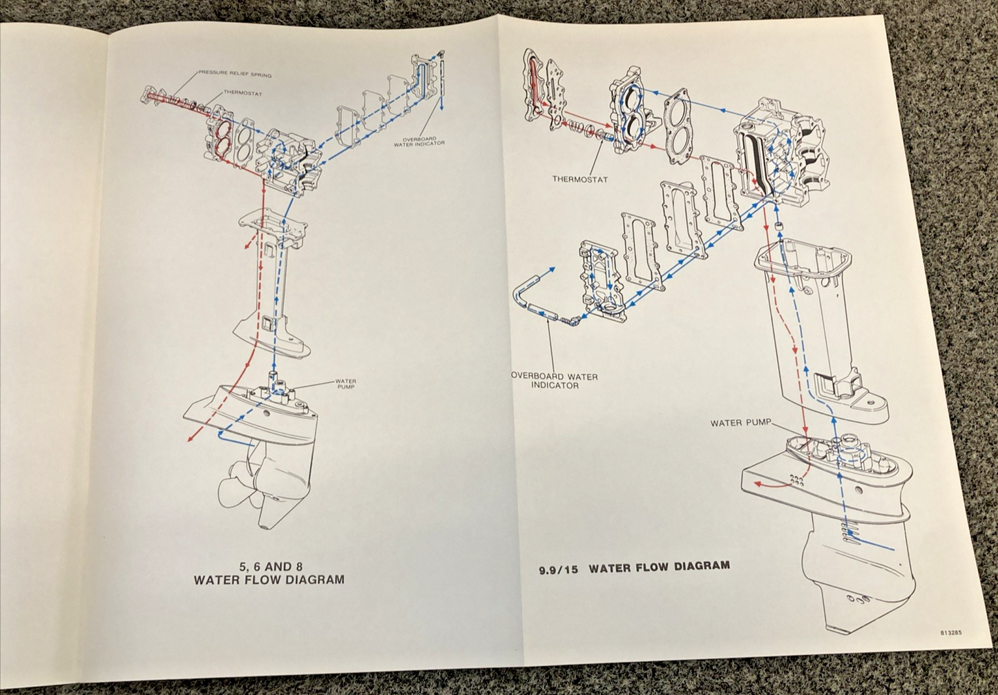 NEW REPLACES OMC 394607 WIRING DIAGRAM SECTION