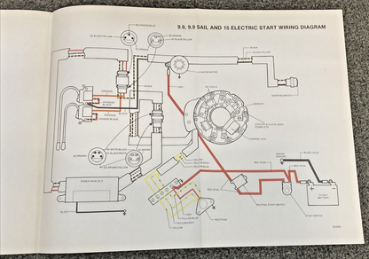NEW REPLACES OMC 394607 WIRING DIAGRAM SECTION