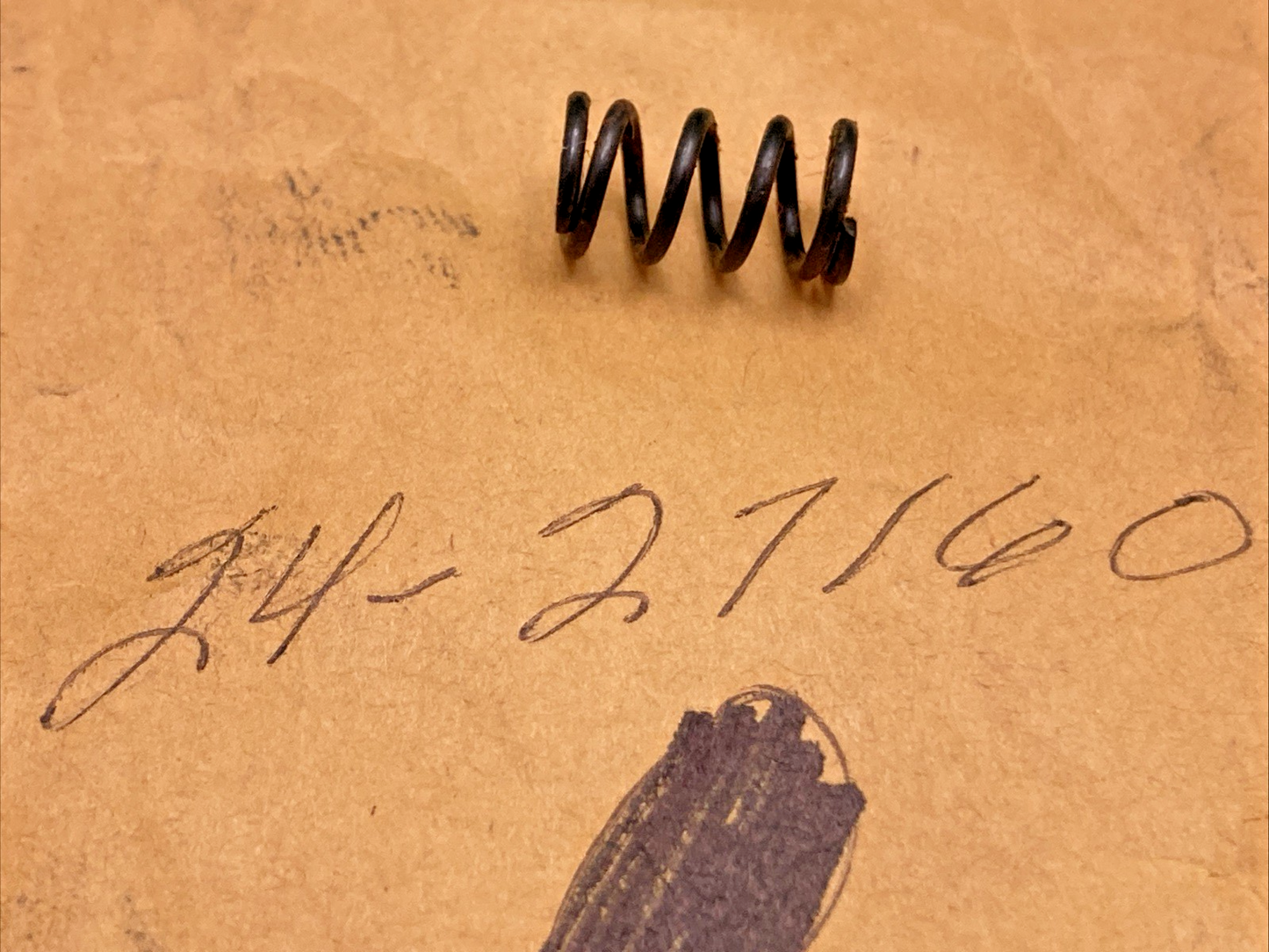 QTY 5 NEW REPLACES MERCURY 24-27160 SPRING