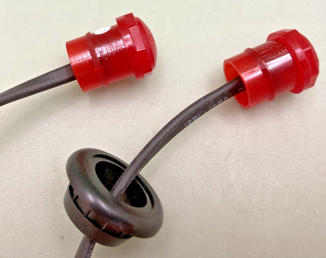 NEW REPLACES MILL M-09300-K 3/4" LED YELLOW AND RED SINGLE LIGHT KIT