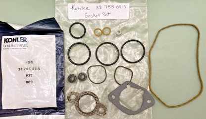 NEW GENUINE KOHLER 32-755-09-S GASKET SET (INCOMPLETE KIT)