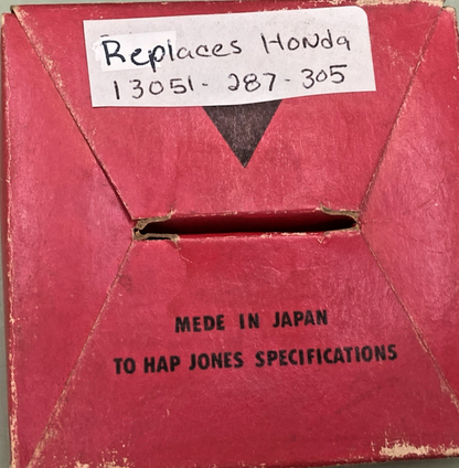 NEW GENUINE HAP JONES CB-350-PS OVERSIZE PISTON RING SET (2) PISTON 1.00