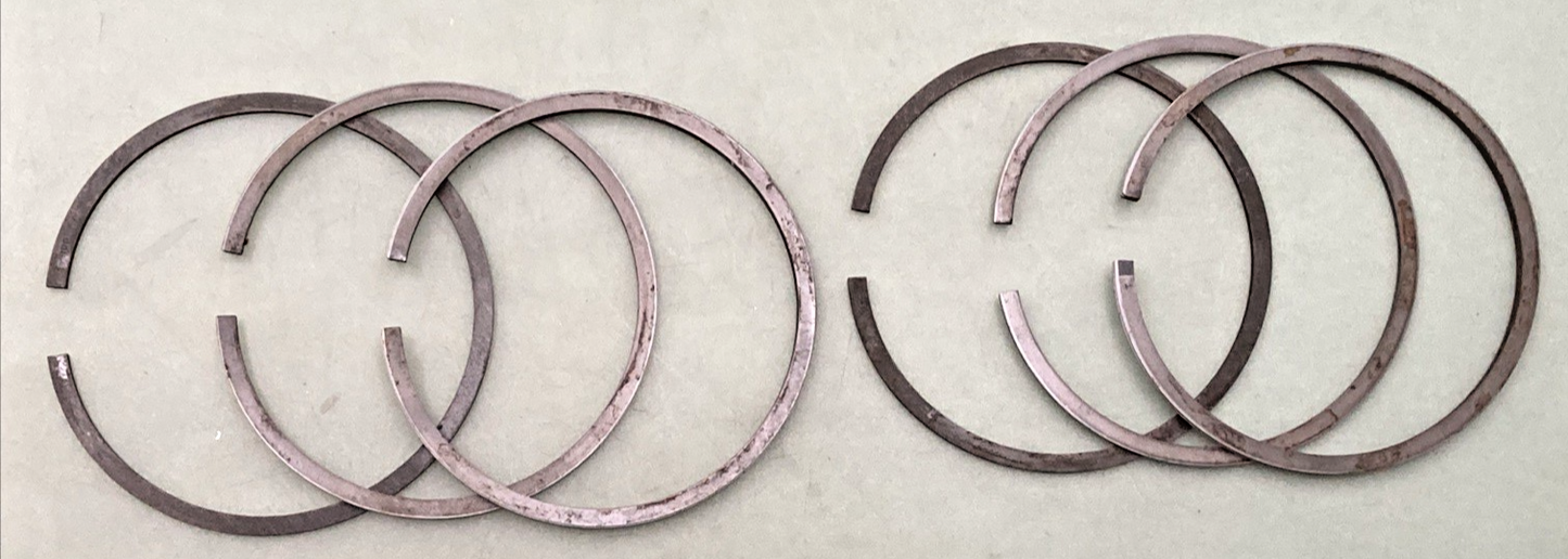 NEW GENUINE HAP JONES CB-350-PS OVERSIZE PISTON RING SET (2) PISTON 1.00