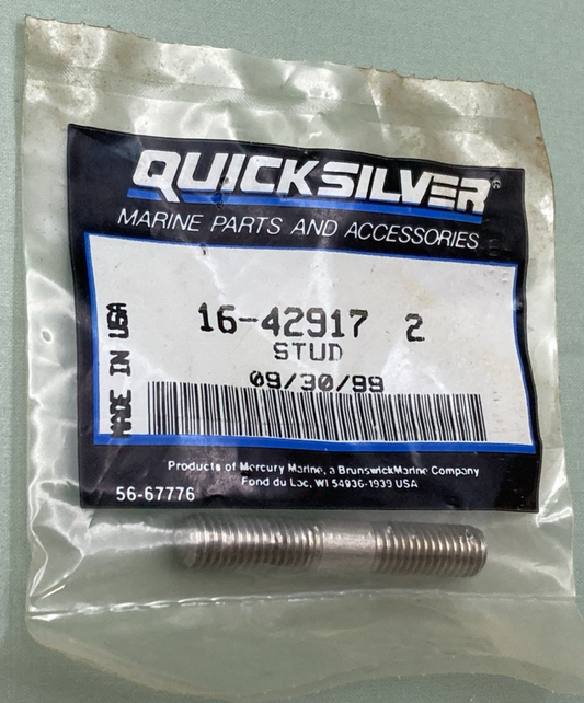 NEW GENUINE MERCURY 16-429172 Stud, (M8 x 48)