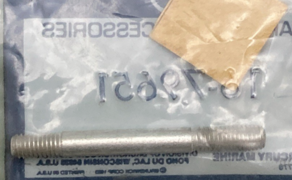 NEW GENUINE MERCURY 16-79651 Stud (1-7/8")