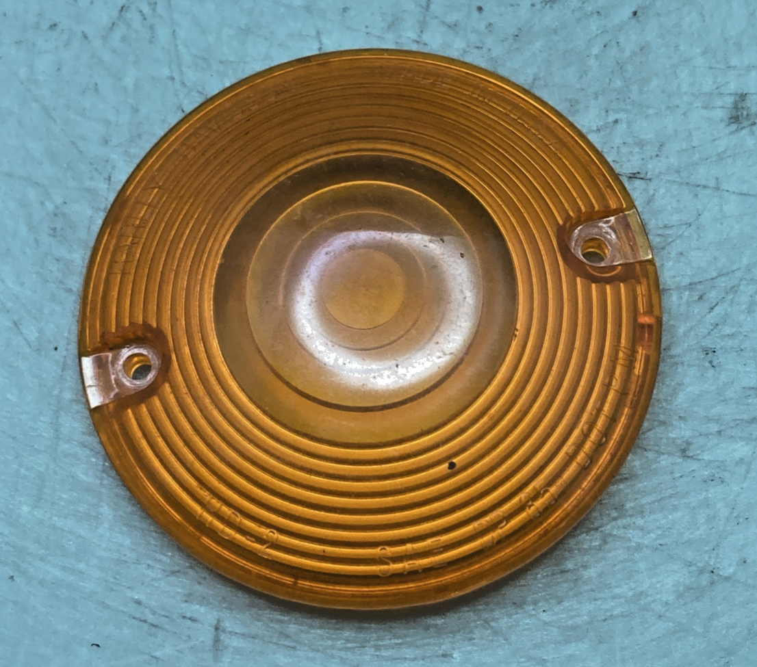 GENUINE HARLEY DAVIDSON HD-2 TURN SIGNAL LENS AMBER