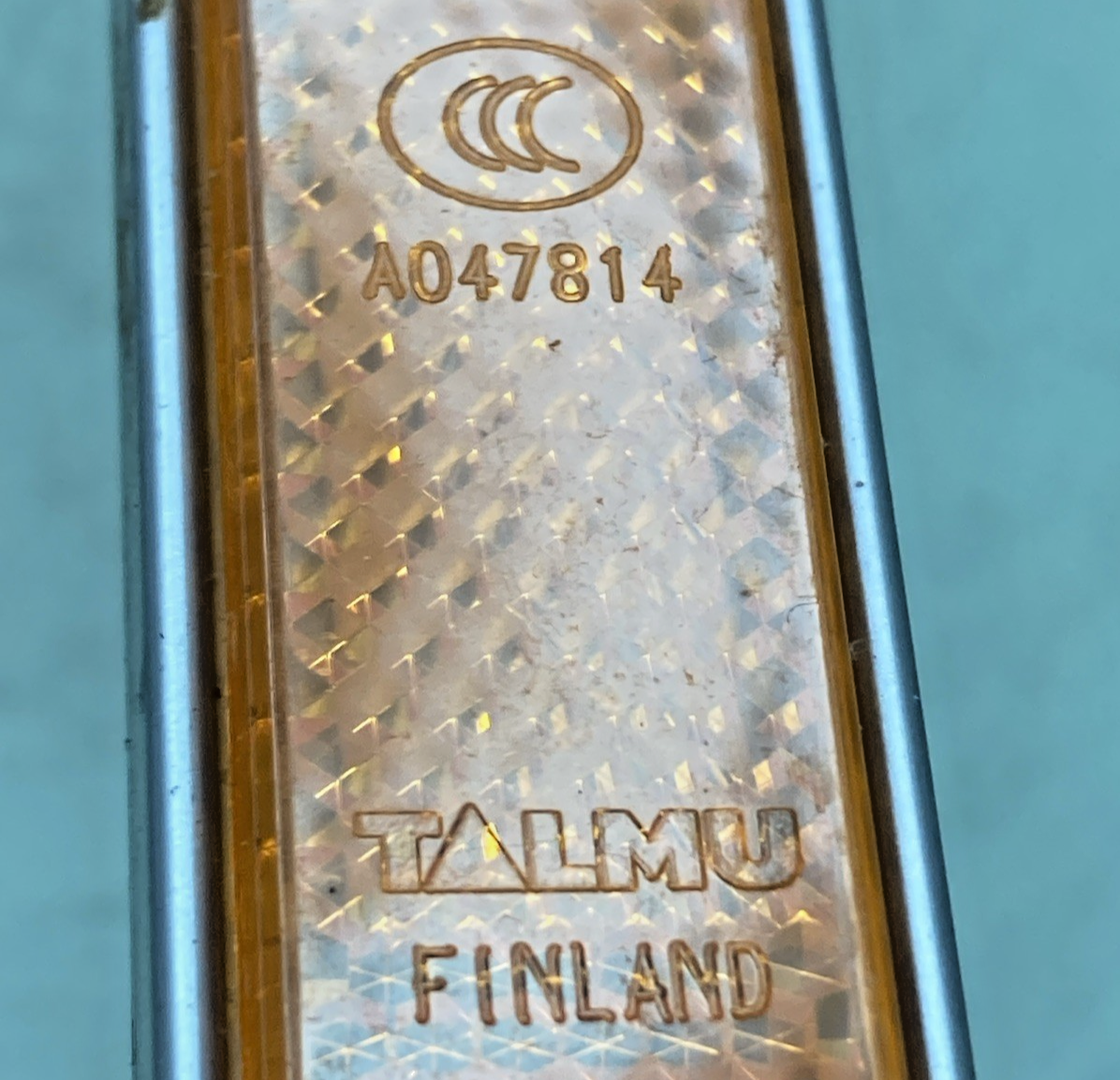 GENUINE TALMU A047814 REFLECTOR AMBER