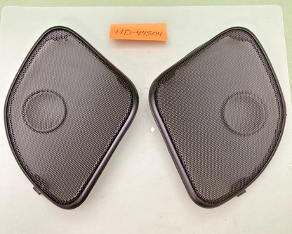 NEW REPLACES Rockford Fosgate HD44504 HD Road Glide Fairing Speaker Grill SET