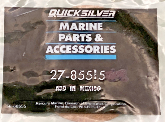 QTY 4 NEW GENUINE MERCURY 27-85515 GASKET