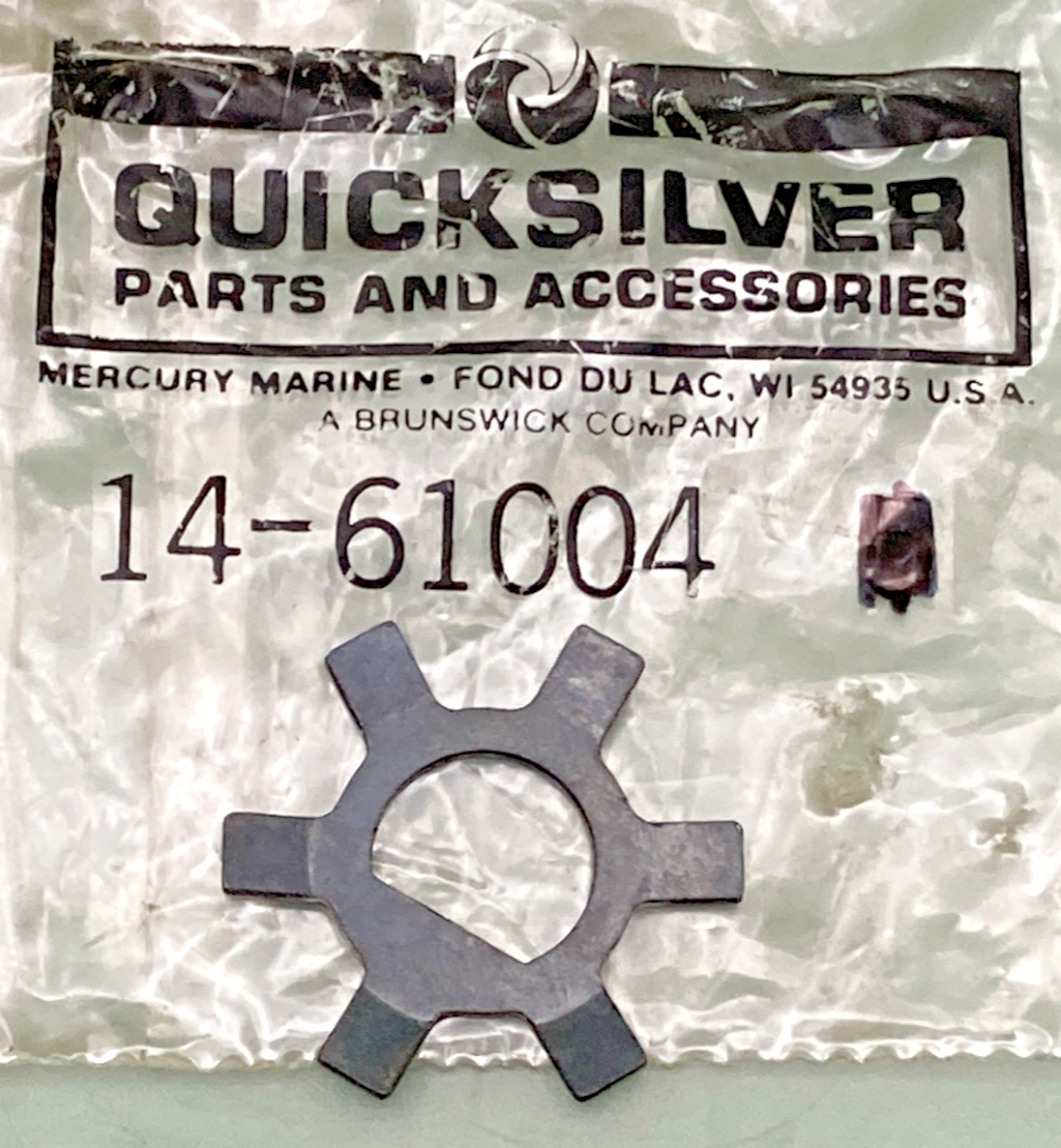 QTY 5 NEW GENUINE MERCURY 14-61004 TAB WASHER