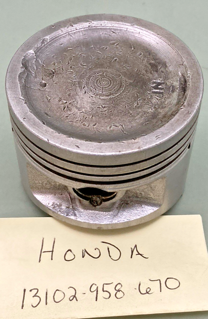 NEW GENUINE HONDA 13102-958-670 PISTON, 200 ATC 1984-1985, 200 ATC-S 1984-1986