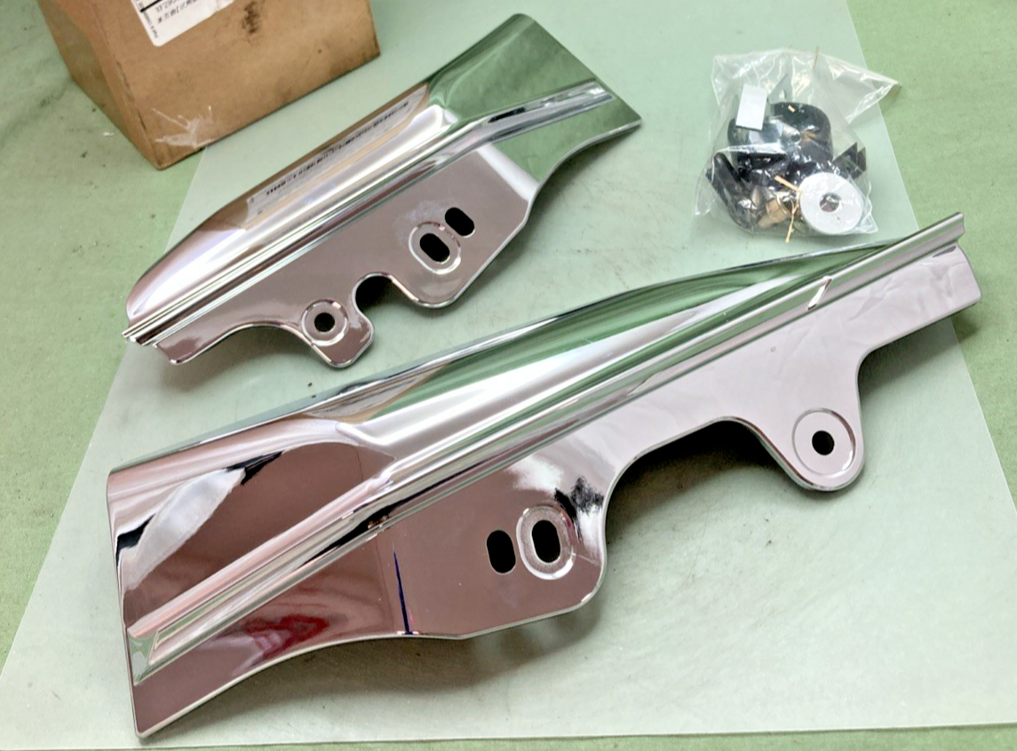 NEW REPLACES HARLEY DAVIDSON XF2906C82-E CHROME MID-FRAME AIR DEFLECTOR