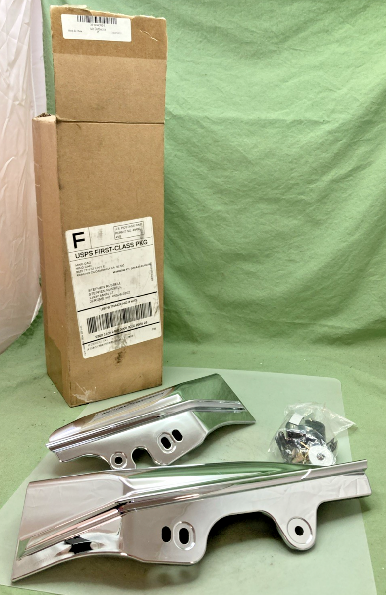 NEW REPLACES HARLEY DAVIDSON XF2906C82-E CHROME MID-FRAME AIR DEFLECTOR