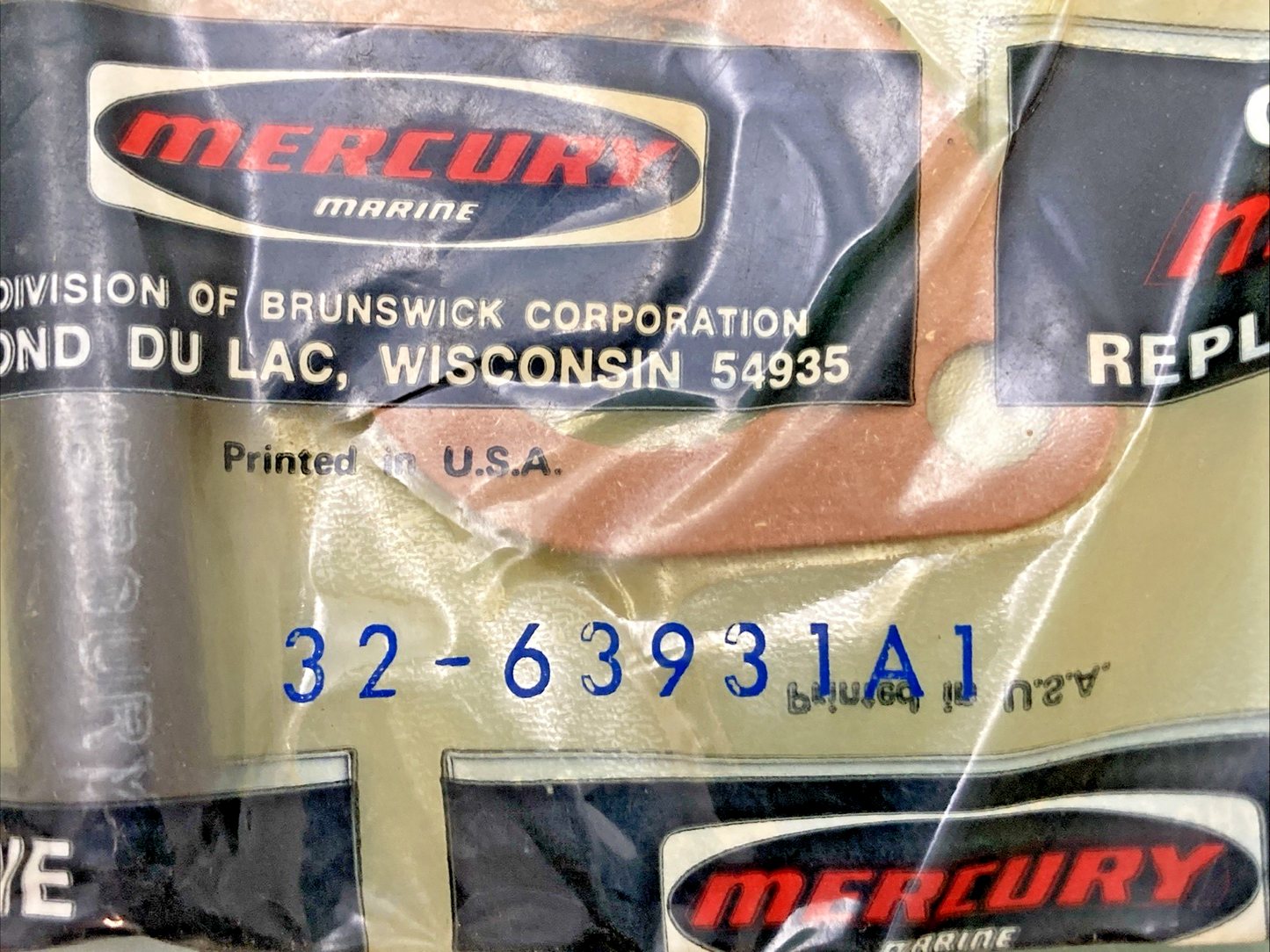 NEW GENUINE MERCURY 32-63931A1 FUEL LINE KIT
