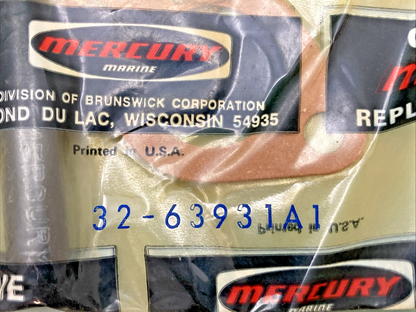 NEW GENUINE MERCURY 32-63931A1 FUEL LINE KIT