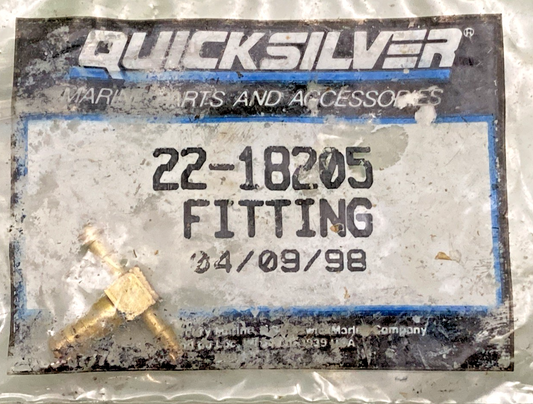 NEW GENUINE MERCURY 22-18205 FITTING
