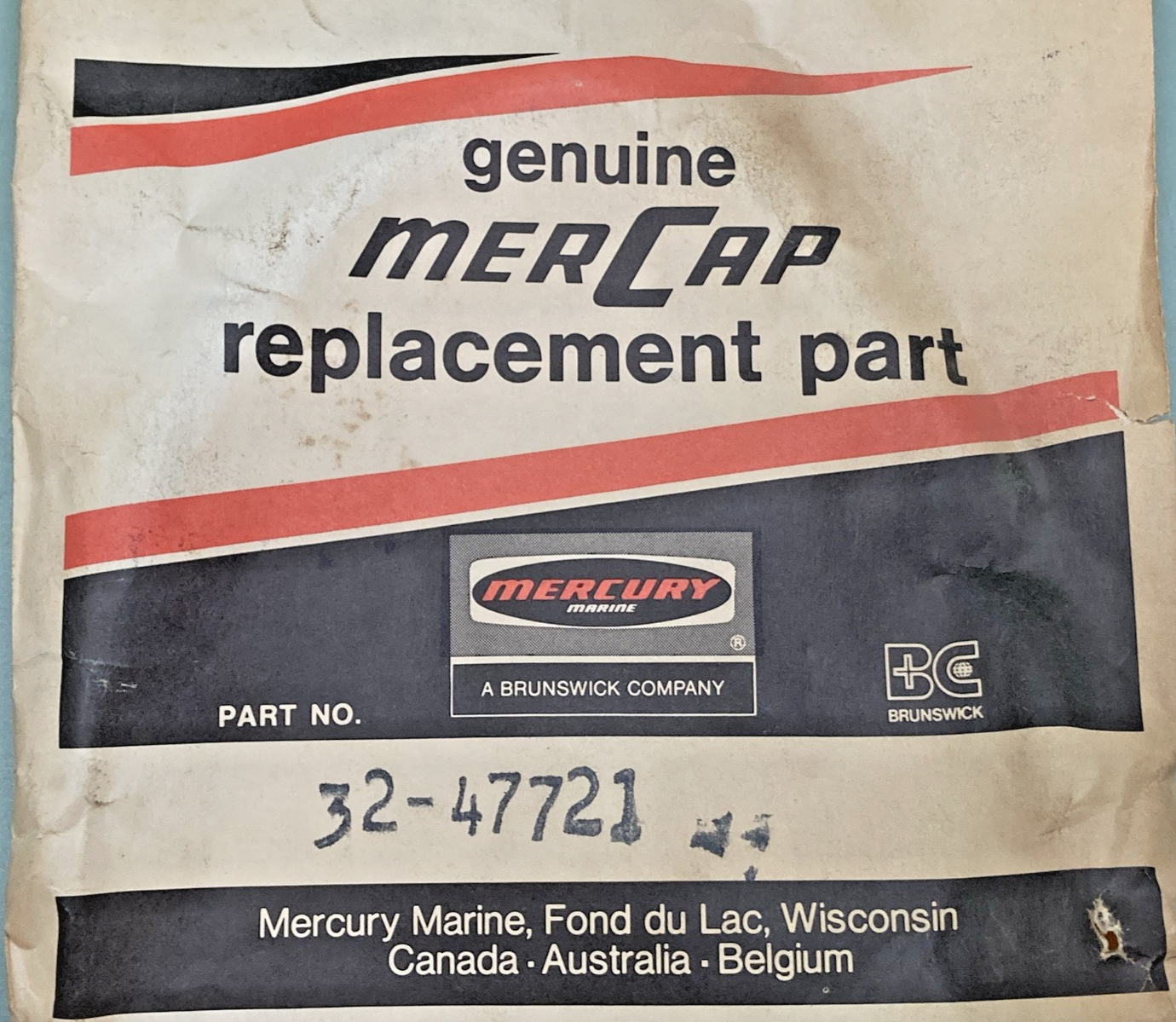 NEW GENUINE MERCURY 32-47721 HOSE