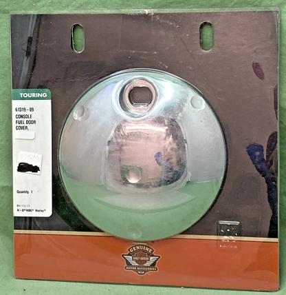 NEW GENUINE HARLEY DAVIDSON 61319-09 CONSOLE FUEL DOOR COVER