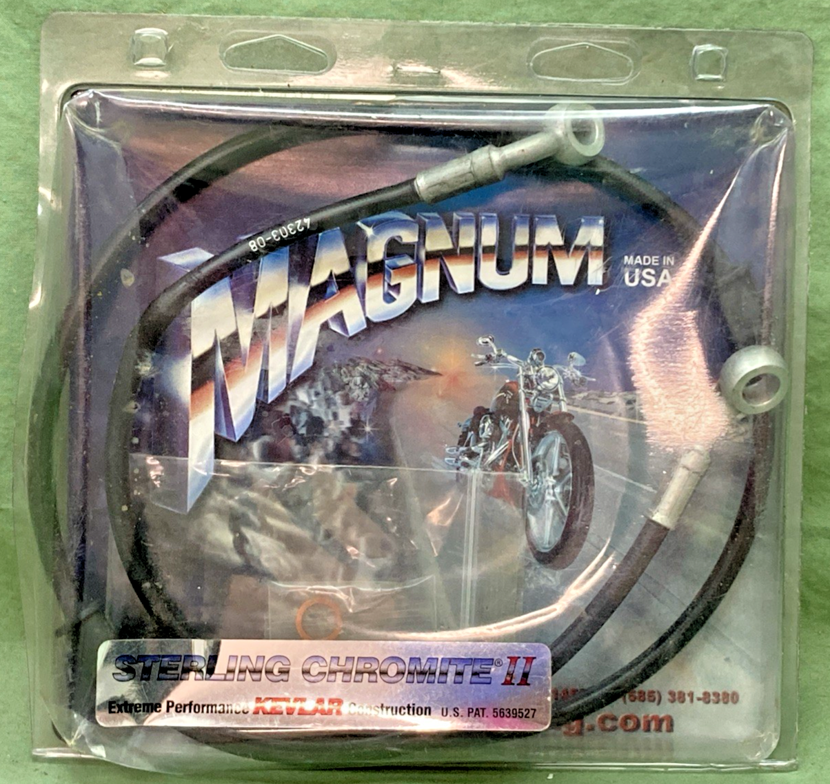 GENUINE MAGNUM 42303-08 NON-ABS FRONT BRAKELINE KIT INCOMPLETE KIT
