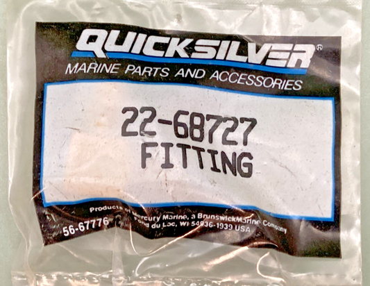 NEW GENUINE MERCURY 22-68727 FITTING