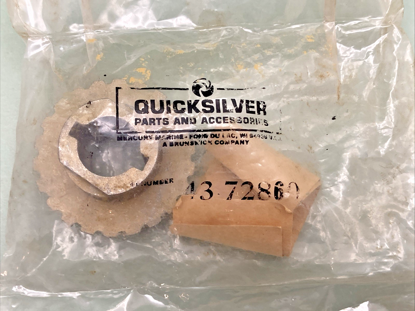 NEW GENUINE MERCURY 43-72860 GEAR