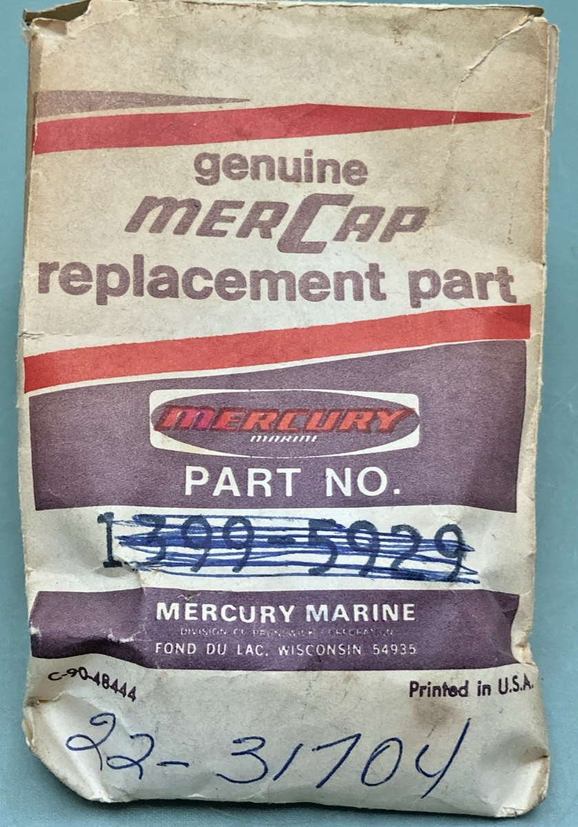 QTY 5 NEW GENUINE MERCURY 22-31704 PLUG