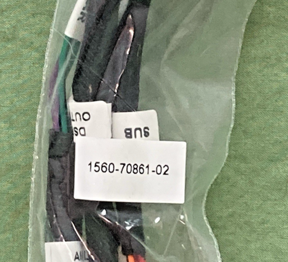REPLACES ROCKFORD FOSGATE 1560-70861-02 Amplifier Input Output Cable