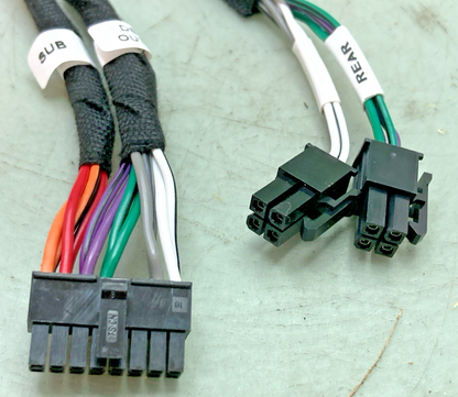 REPLACES ROCKFORD FOSGATE 1560-70861-02 Amplifier Input Output Cable