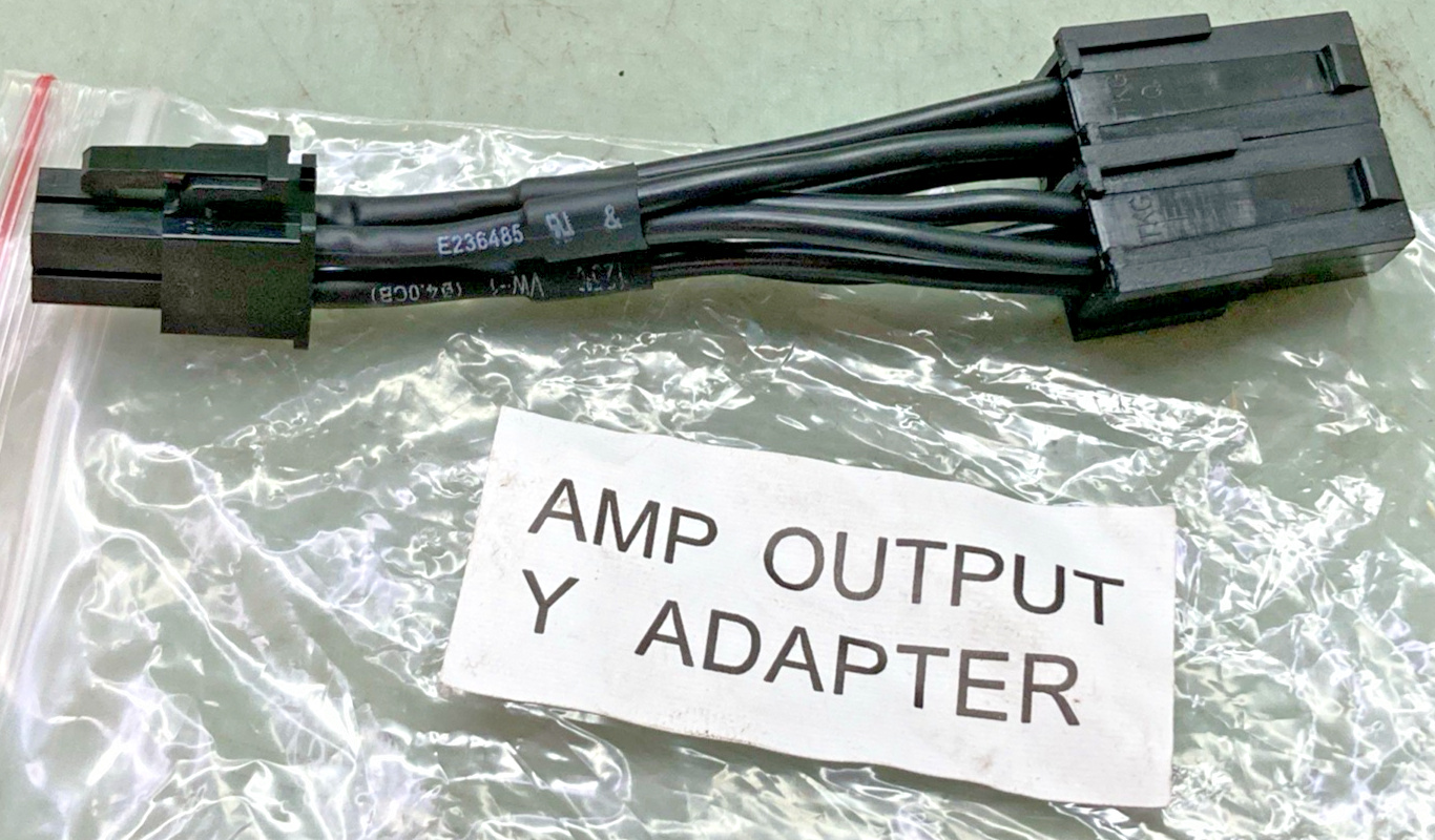 REPLACES Rockford Fosgate M5-800X4 TM400XAD Amplifier Amp Output Y-Adapter