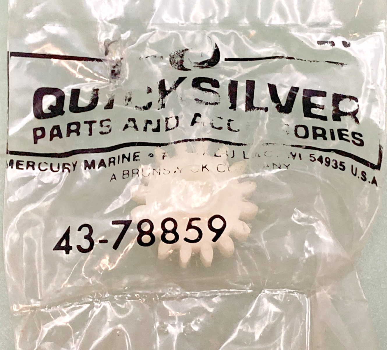 QTY 3 NEW GENUINE MERCURY 43-78859 GEAR
