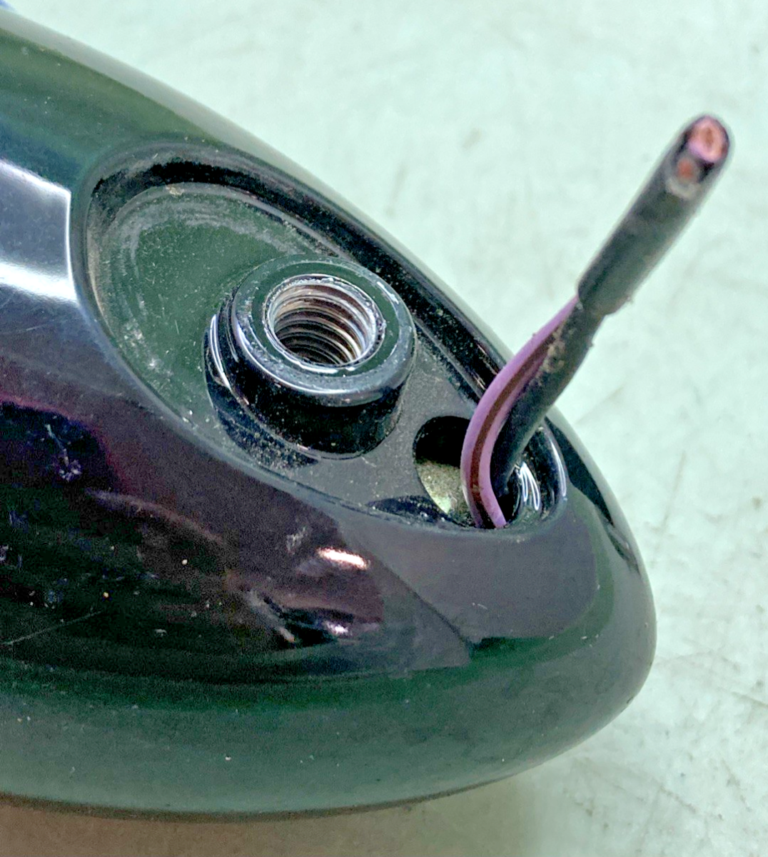 REPLACES HARLEY DAVIDSON FATBOB TURN SIGNAL WITH MOUNTING BRACKET