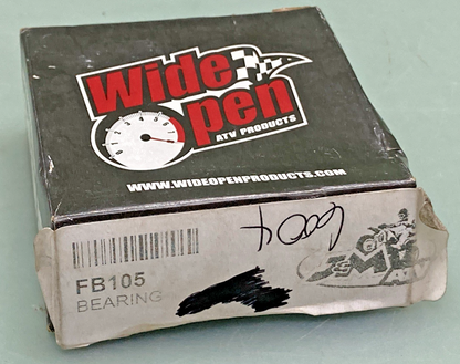 NEW GENUINE WIDE OPEN 6004-2RS BEARING