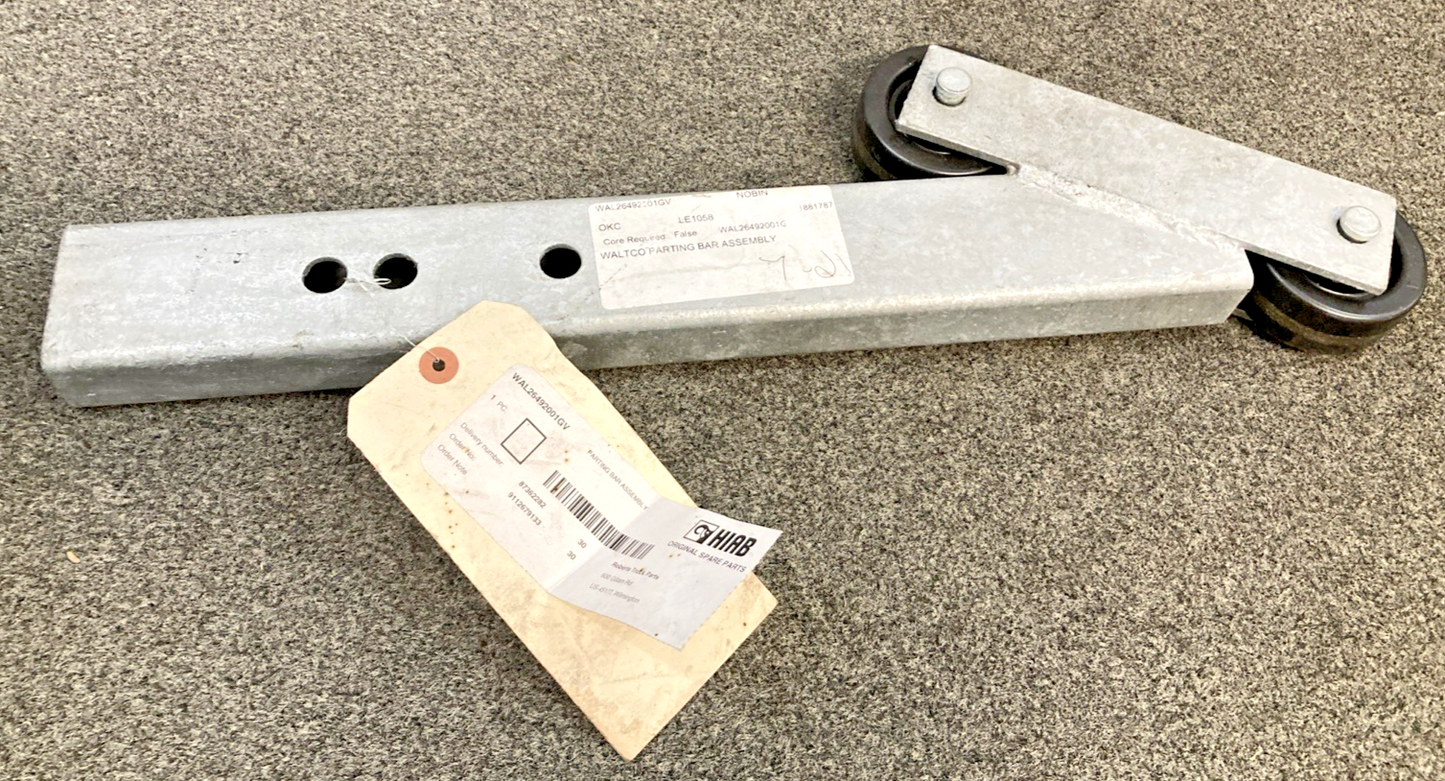 NEW GENUINE WALTCO WAL26492001GV PARTING BAR ASSEMBLY
