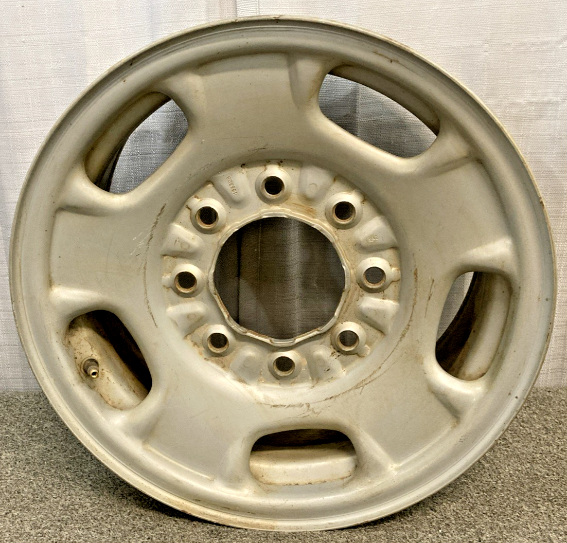 ACCURIDE 560-08095 17" 17x7.5 8 LUG STEEL WHEEL RIM (SILVER) 2015 CHEVY/GMC