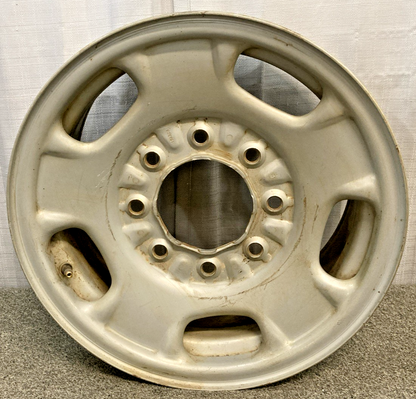 ACCURIDE 560-08095 17" 17x7.5 8 LUG STEEL WHEEL RIM (SILVER) 2015 CHEVY/GMC