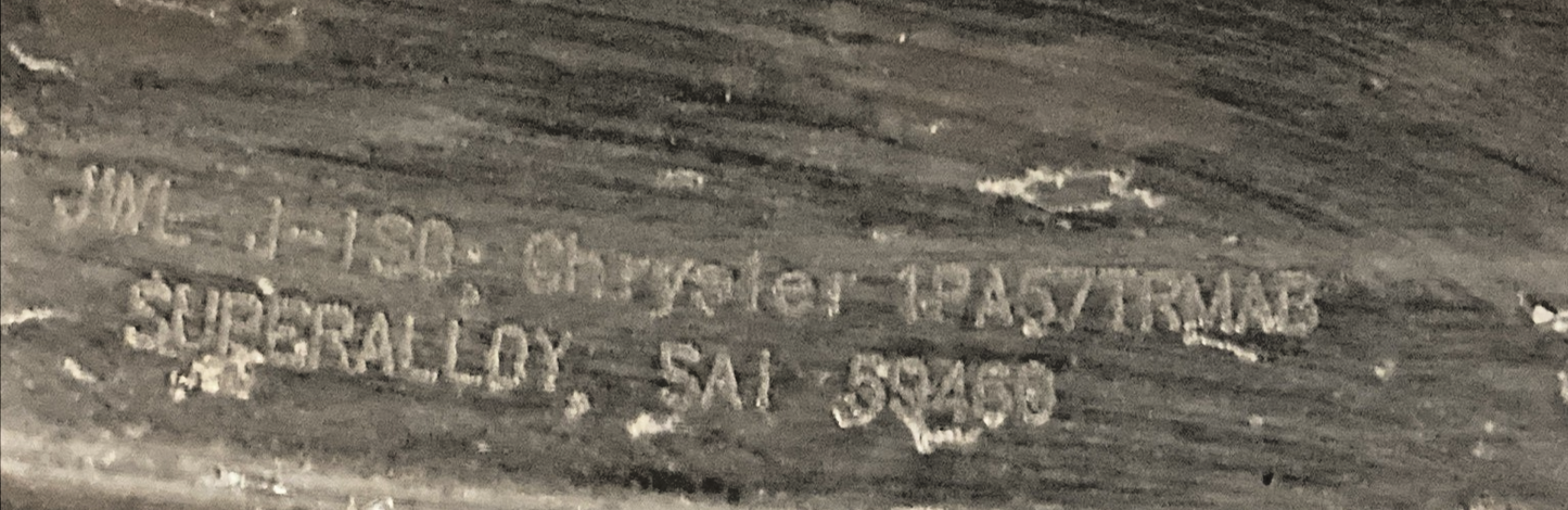 CHRYSLER 1PA57TRMAB 20" ALUMINUM STR WHEEL RIM, '10-'15 DODGE CHARGER/CHALLENGER