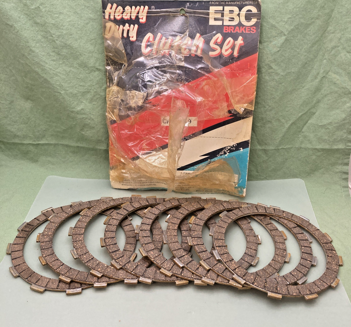NEW GENUINE EBC CK1159 HEAVY DUTY CLUTCH PLATE SET