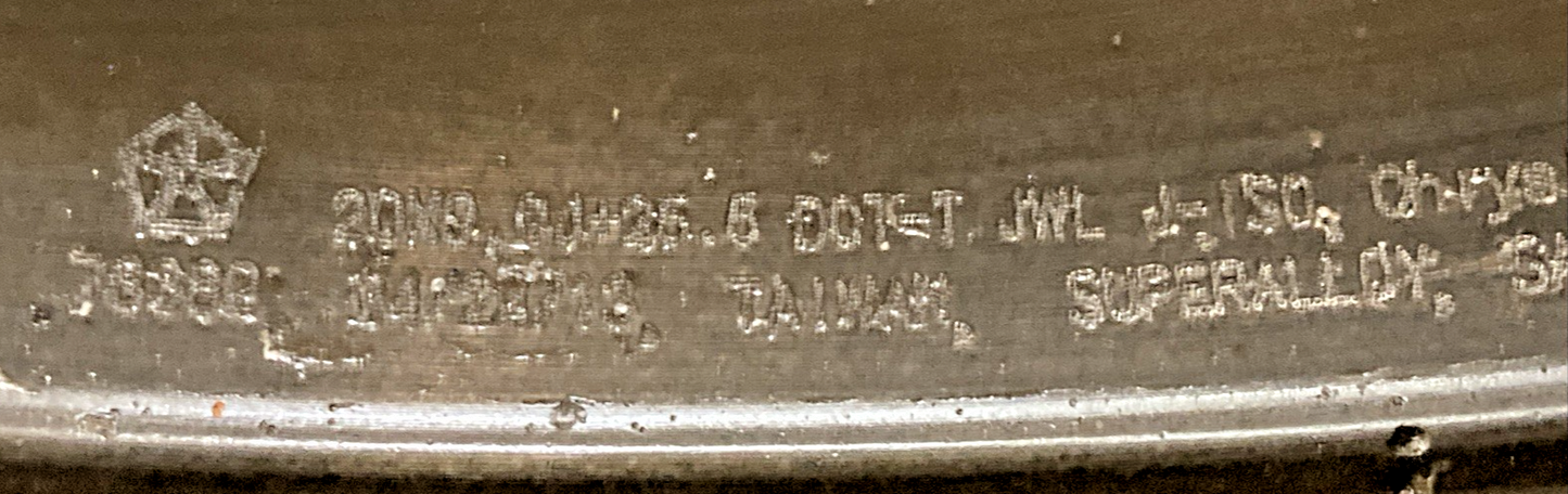 CHRYSLER 1PA57TRMAB 20" ALUMINUM STR WHEEL RIM, '10-'15 DODGE CHARGER/CHALLENGER