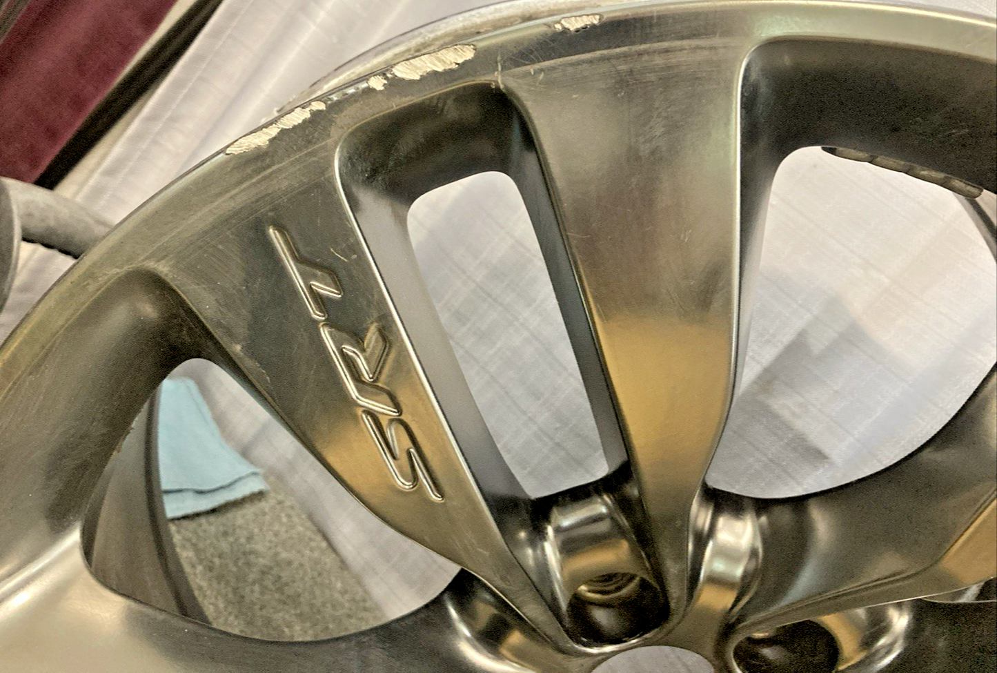 CHRYSLER 1PA57TRMAB 20" ALUMINUM STR WHEEL RIM, '10-'15 DODGE CHARGER/CHALLENGER